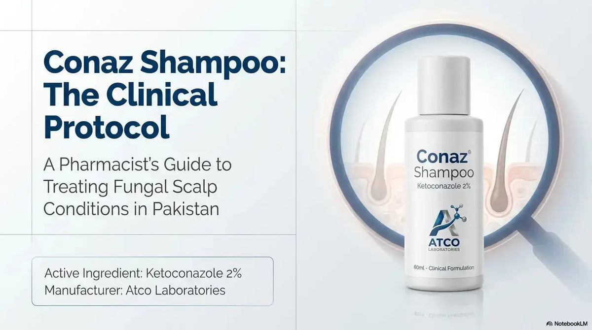 Conaz Shampoo Pakistan — Pharmacist's Guide & Price 2026