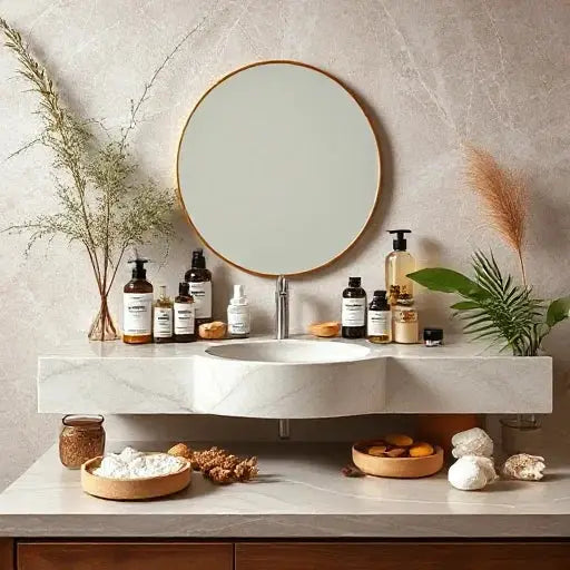 skin care vanity