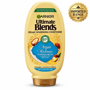 Garnier Ultimate Blends Argan Richness Almond Cream Creamy Nourishing Conditioner 400ml