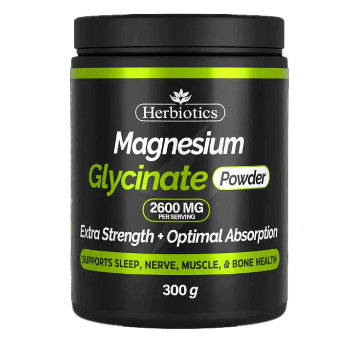 Herbiotics Magnesium Glycinate Powder 2600mg