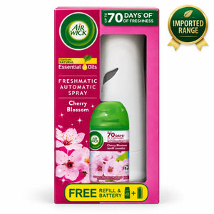 Air Wick Freshmatic Autospray Starter Set Cherry Blossom (Device + Refill)