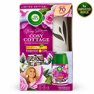 Air Wick Freshmatic Autospray Starter Set Cosy Cottage (Device + Refill)