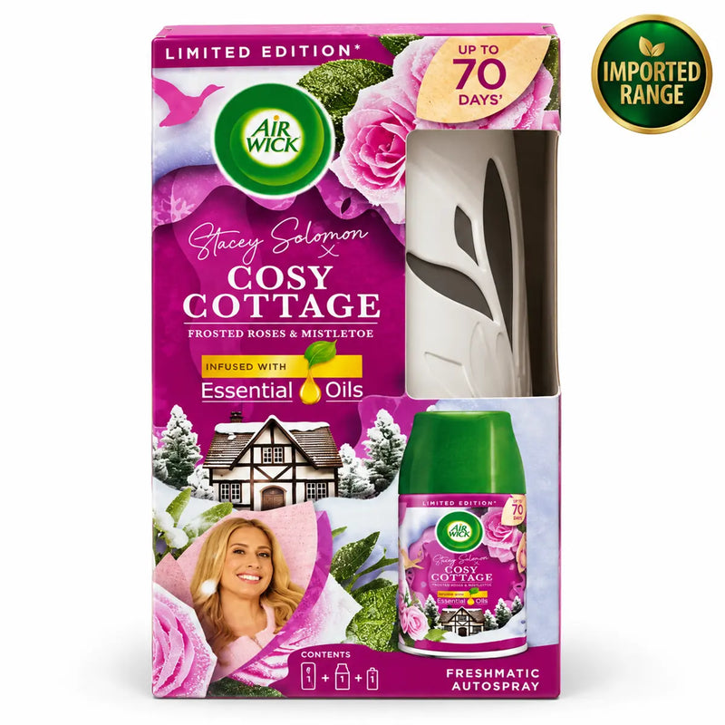 Air Wick Freshmatic Autospray Starter Set Cosy Cottage (Device + Refill)