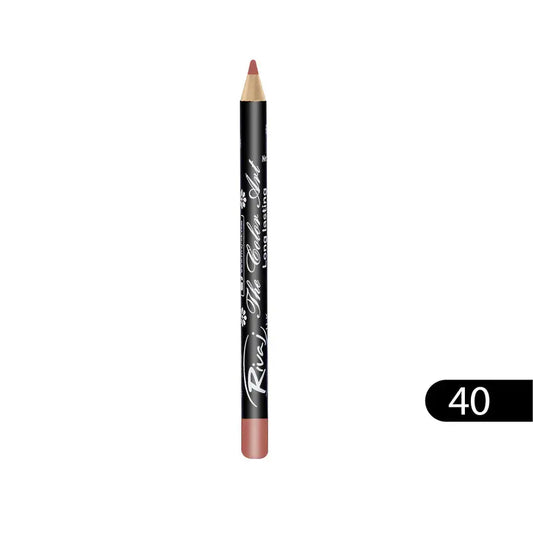 Rivaj Lip & Eye Pencil Shade Pinkish Red – Warm Red Precision for Lips & Eyes