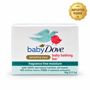 Baby Dove Sensitive Care Baby Bathing Bar Fragrance Free 90g