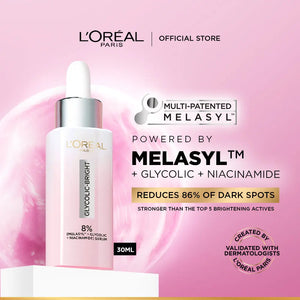 L'Oreal Paris Glycolic Bright Melasyl Anti Dark Spot Serum 15ml