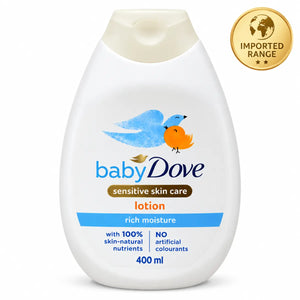 Baby Dove Sensitive Skin Care Baby Lotion Rich Moisture 400ml