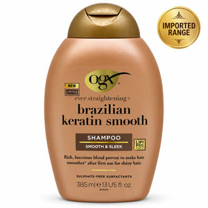 OGX Brazilian Keratin Smooth Shampoo 385ml