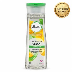 Herbal Essences Daily Detox Clean Golden Raspberry & Mint Shampoo 400ml
