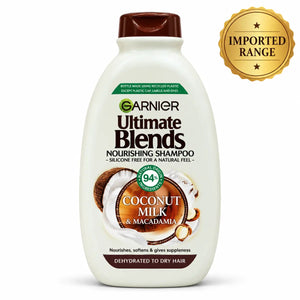 Garnier Ultimate Blends Coconut Milk & Macadamia Nourishing Shampoo 400ml