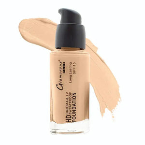 Glamorous Face HD Liquid Foundation 02 Sun Beige | derma.pk