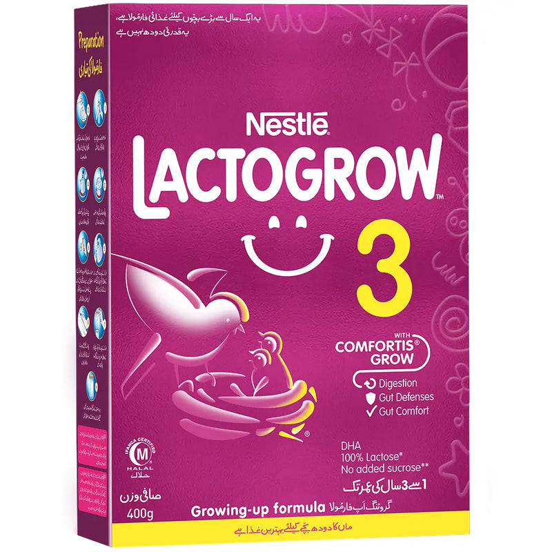 Lactogrow Stage 3 Growing-Up Milk, 400g