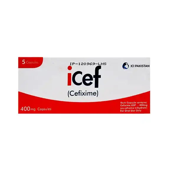 Icef 400mg Cap