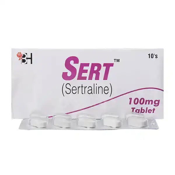 Sert 100mg – Sertraline Antidepressant for Depression
