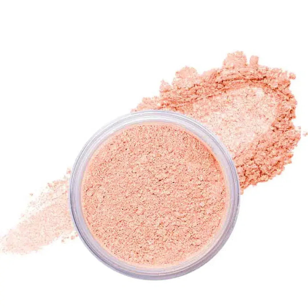 Glamorous Face Loose Face & Body Shimmer Powder 05 Pink Peach