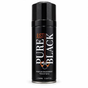Just Pure Black Parfum Deodorant 100ml