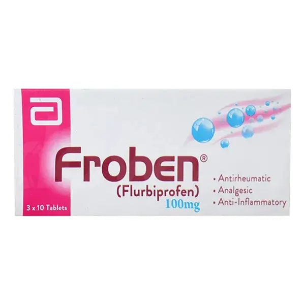 Froben Tablets 100mg – Flurbiprofen Pain Relief & Anti-Inflammatory Medicine