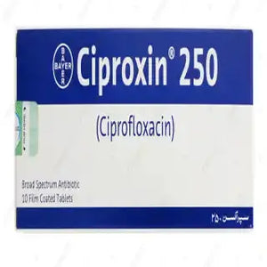 Ciproxin Tablets 250mg for Bacterial Infection Treatment
