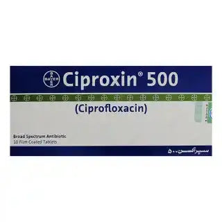 Ciproxin Tablets 500mg for Bacterial Infection Treatment