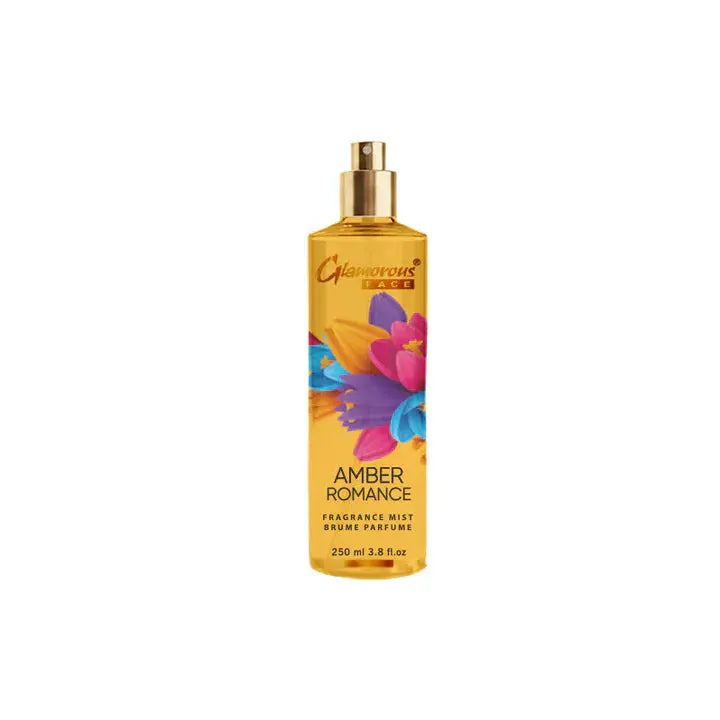 Glamorous Face Fragrance Body Mist Amber Romance 250ml