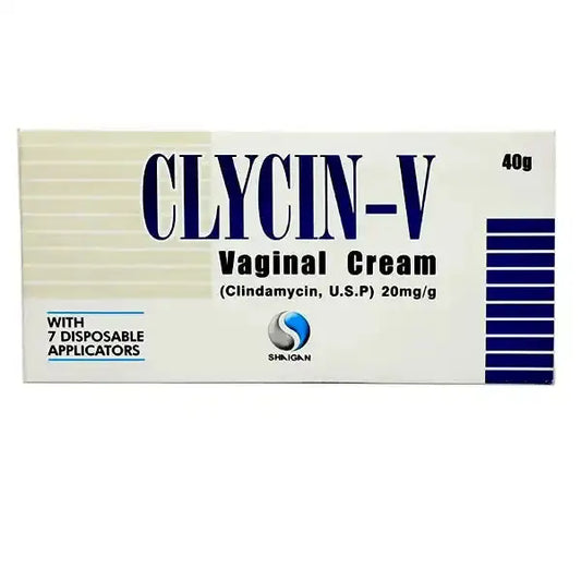 Clycin-V Vaginal Cream 40g – Bacterial Vaginosis Treatment – Available in Pakistan