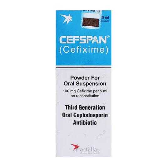 Cefspan Syrup 30ml Cefixime antibiotic bacterial infections Pakistan