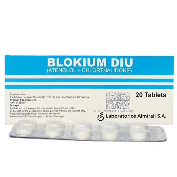 Blokium Diu 100mg Tablet for High Blood Pressure