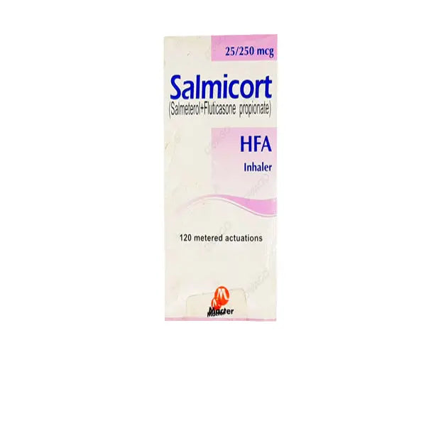 Salmicort HFA Inhaler 25/250mcg