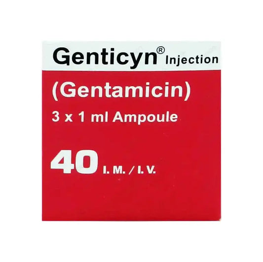 Genticyn IM/IV Injection 40mg – Available in Pakistan