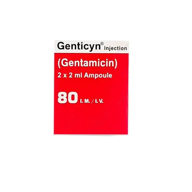 Genticyn IM/IV Injection 80mg