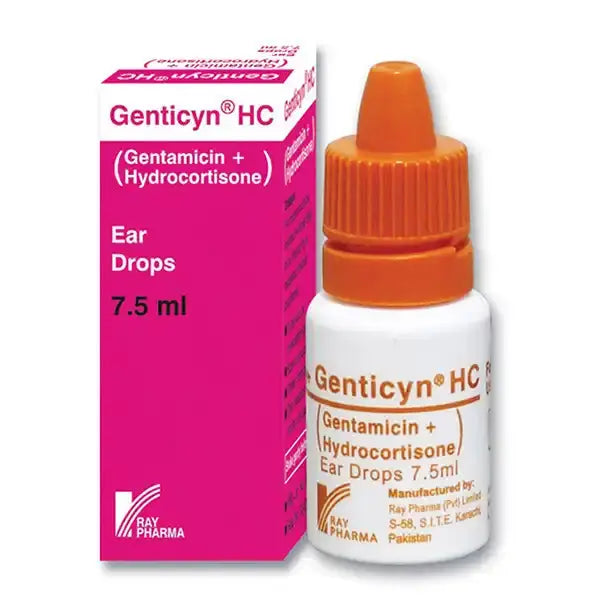Genticyn HC Ear Drops 7.5ml
