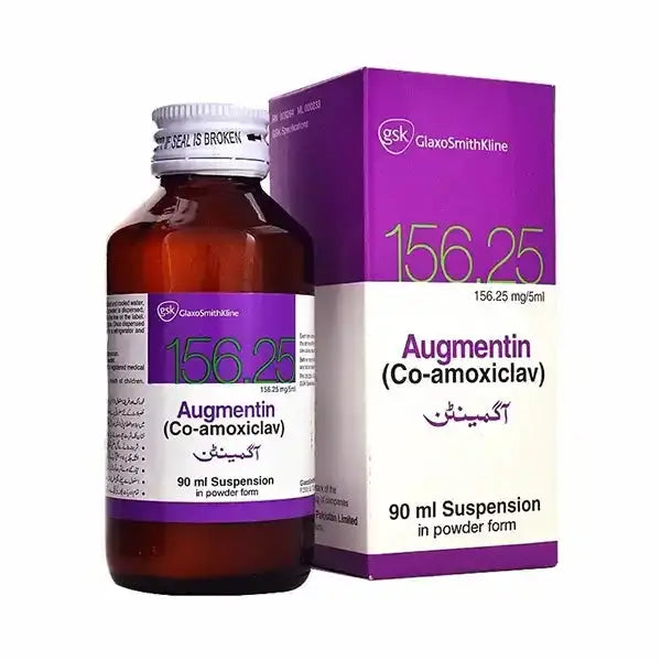 Augmentin 90ml Suspension Amoxicillin Clavulanate
