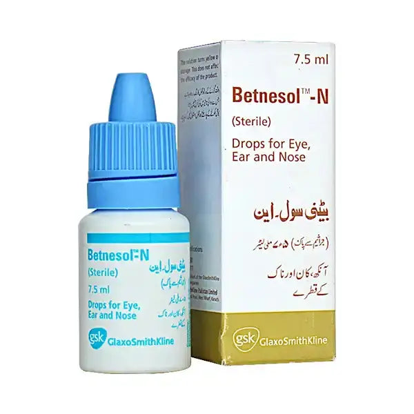 Betnesol-N Drops 7.5ml – Eye, Ear & Nasal Infection Relief
