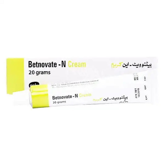 Betnovate-N Cream 20g – Eczema & Skin Infection Treatment