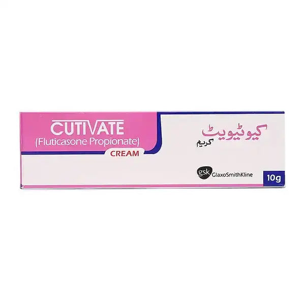 Cutivate Cream 10g – Fluticasone Propionate for Eczema & Dermatitis