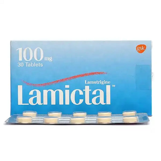 Lamictal 100mg Tablets (Strip of 15) - Lamotrigine – Available in Pakistan