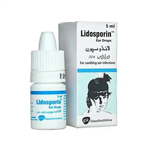 Lidosporin Ear Drops 5ml – Antibiotic for Ear Infections