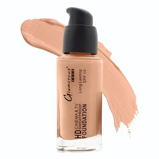 Glamorous Face HD Liquid Foundation 08 Classic Tan | derma.pk