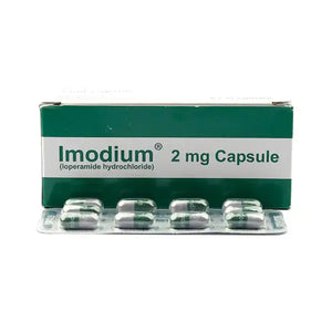 Imodium Capsules 2mg (1 Strip = 12 Capsules)