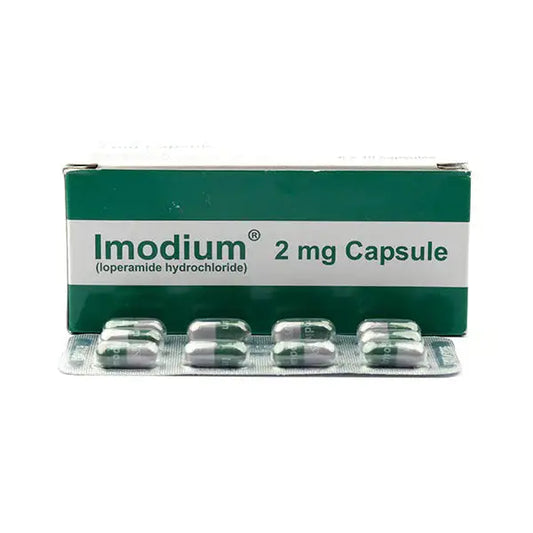 Imodium Capsules 2mg (1 Strip = 12 Capsules)