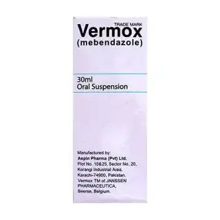 Vermox Suspension 100mg/5mL ��� Treatment for Parasitic Infections