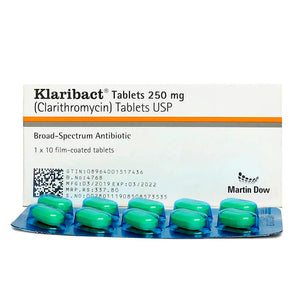 Klaribact 250mg Tablets