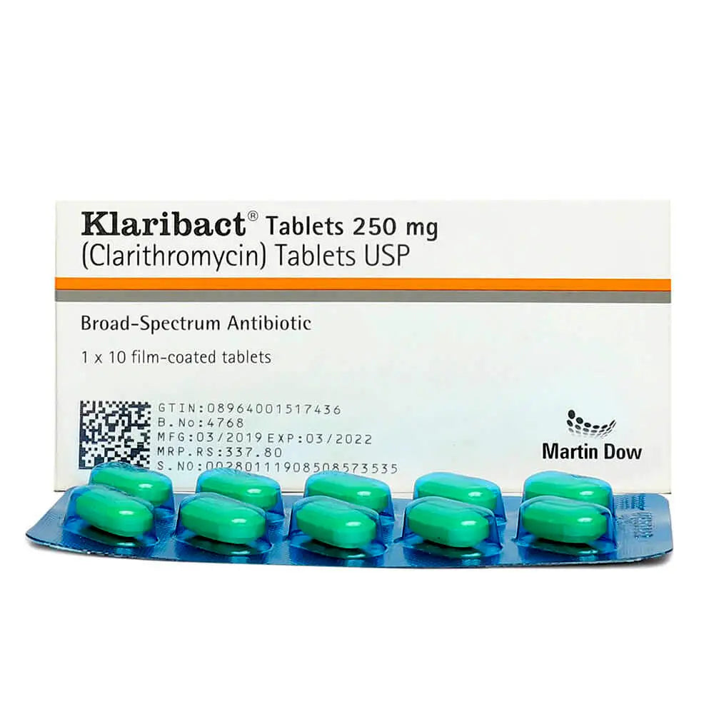 Klaribact 250mg Tab