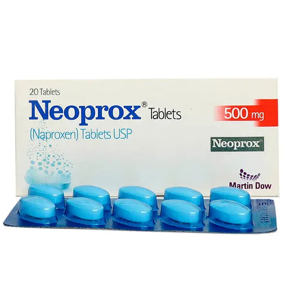 Neoprox Tablets 500mg – Naproxen for Rheumatoid Arthritis & Pain Management