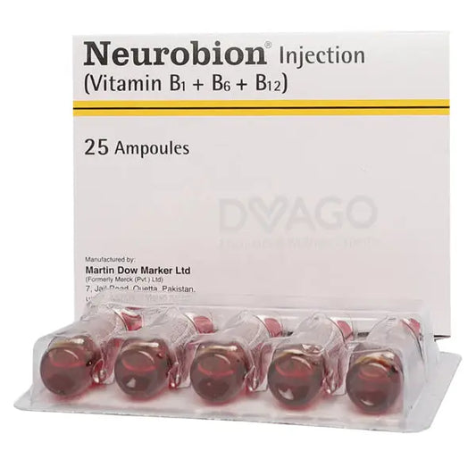 Neurobion Injection 3 Ml – Vitamin B1, B6 & B12 for Nerve Health