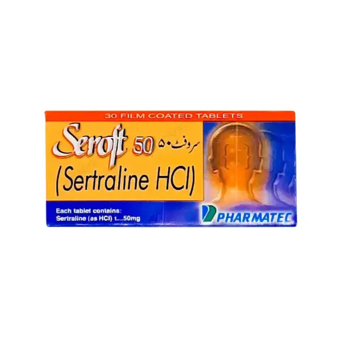 Seroft 50mg Tablets