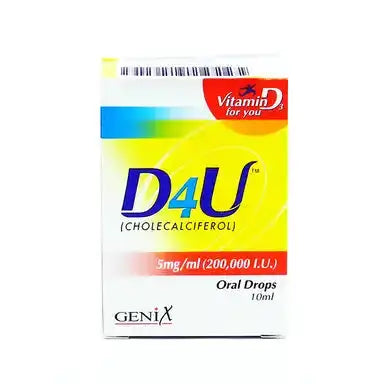 D4u 10mL Oral Drops 5mg/mL