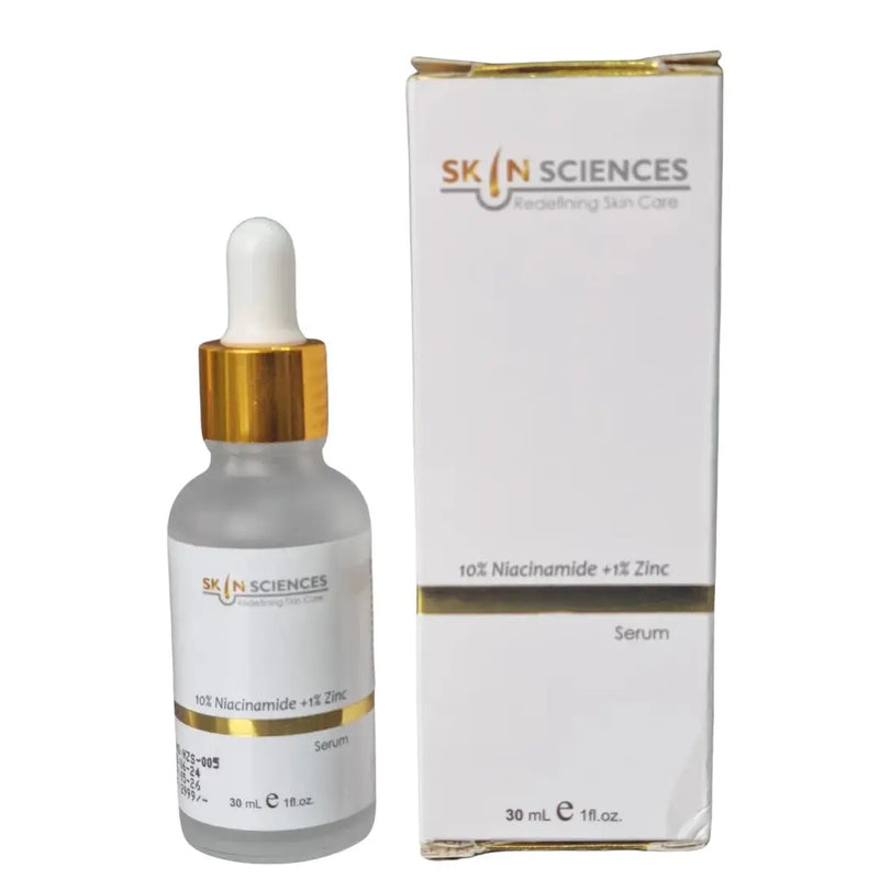 Skin Sciences 10% Niacinamide + 1% Zinc Serum 30ml