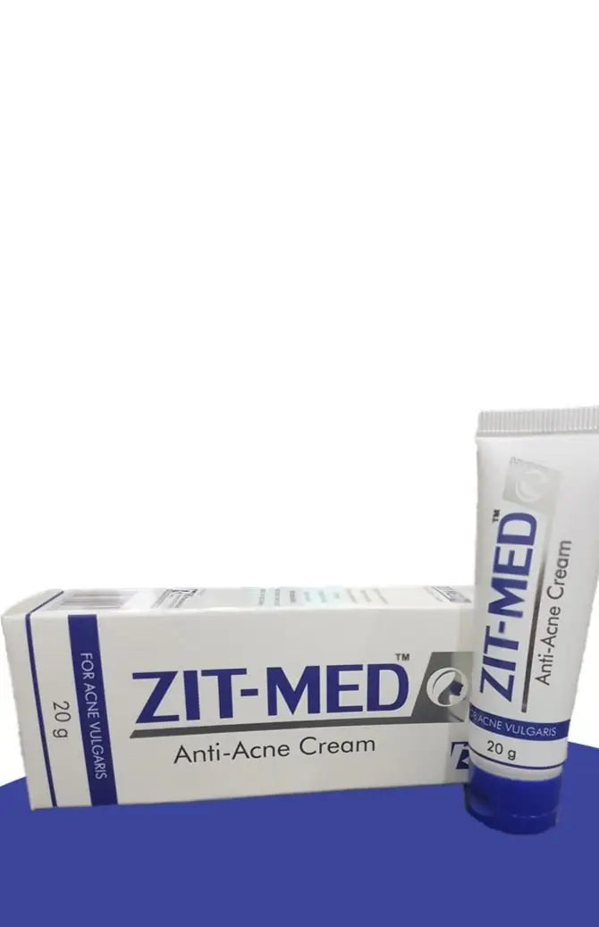 Zit-Med Anti-Acne Cream – Benzoyl Peroxide Acne Treatment Cream