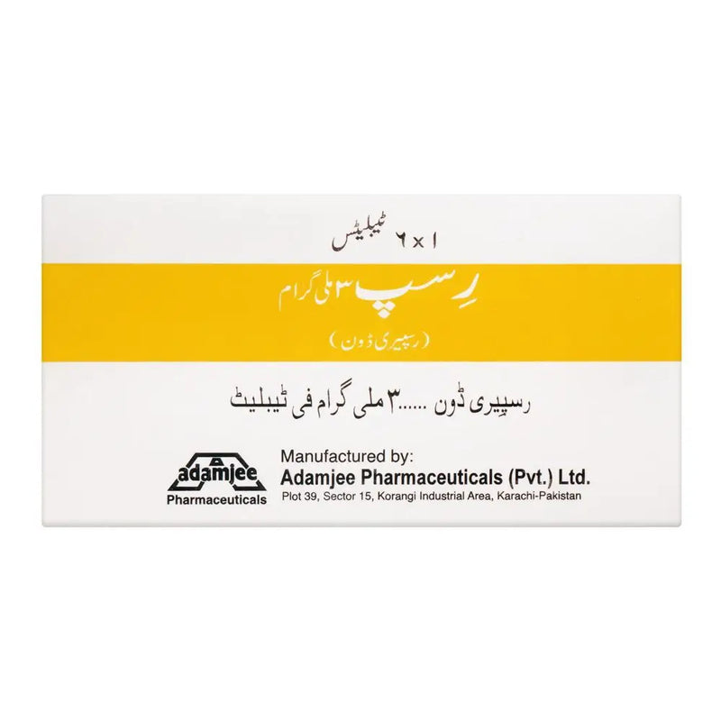 Risp 3mg Tablets